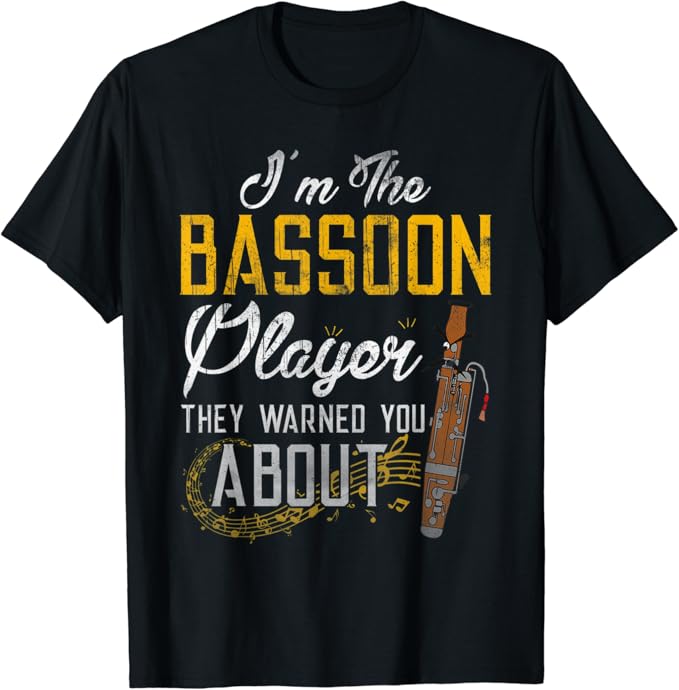 Bassoon Player Shirt Amazon.co.uk Fashion